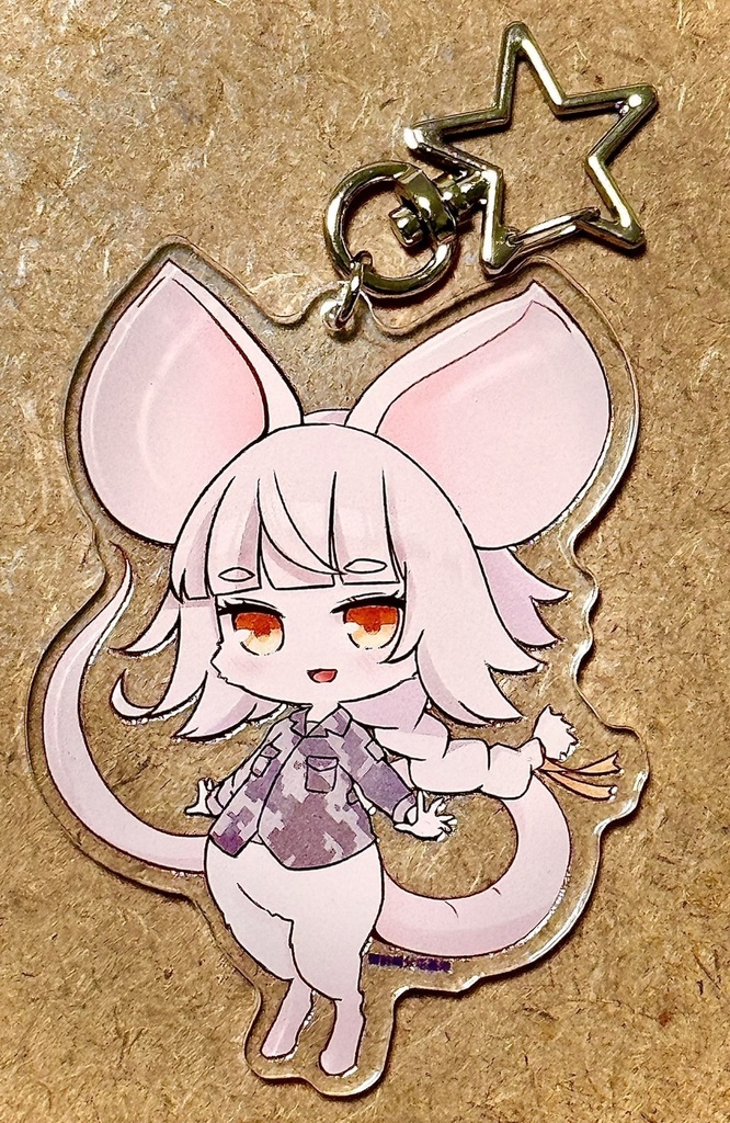 アクリルキーホルダー第1弾 ☆おまねこ ハム・チュンチュン☆