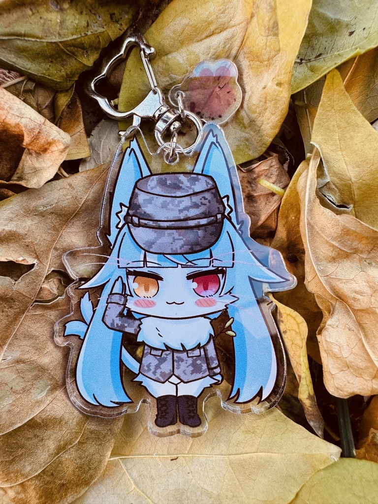 NEW!!! アクリルキーホルダー ミリけも🌸うるし/おまねこ🌸