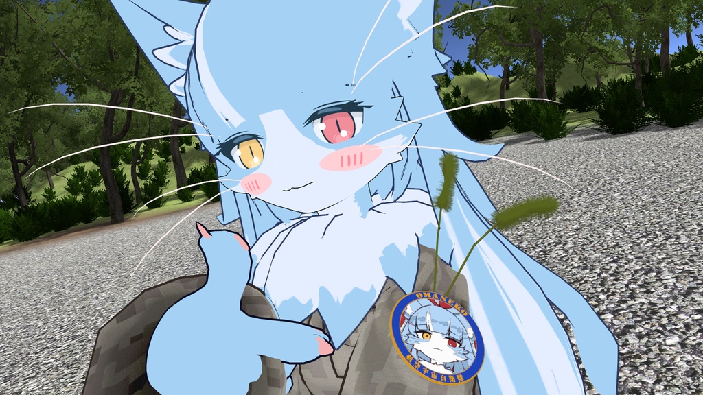 【公式】VRchat用 おまねこ/ハムチュンパッチ