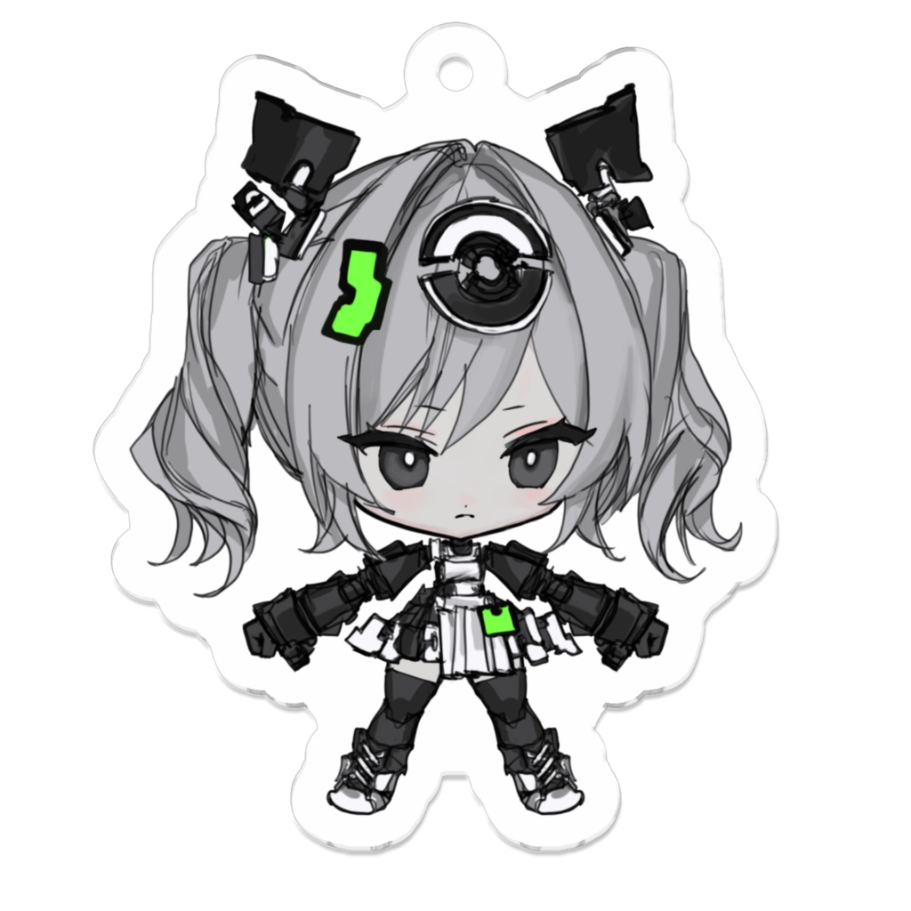LASPミニアクリルキーホルダー