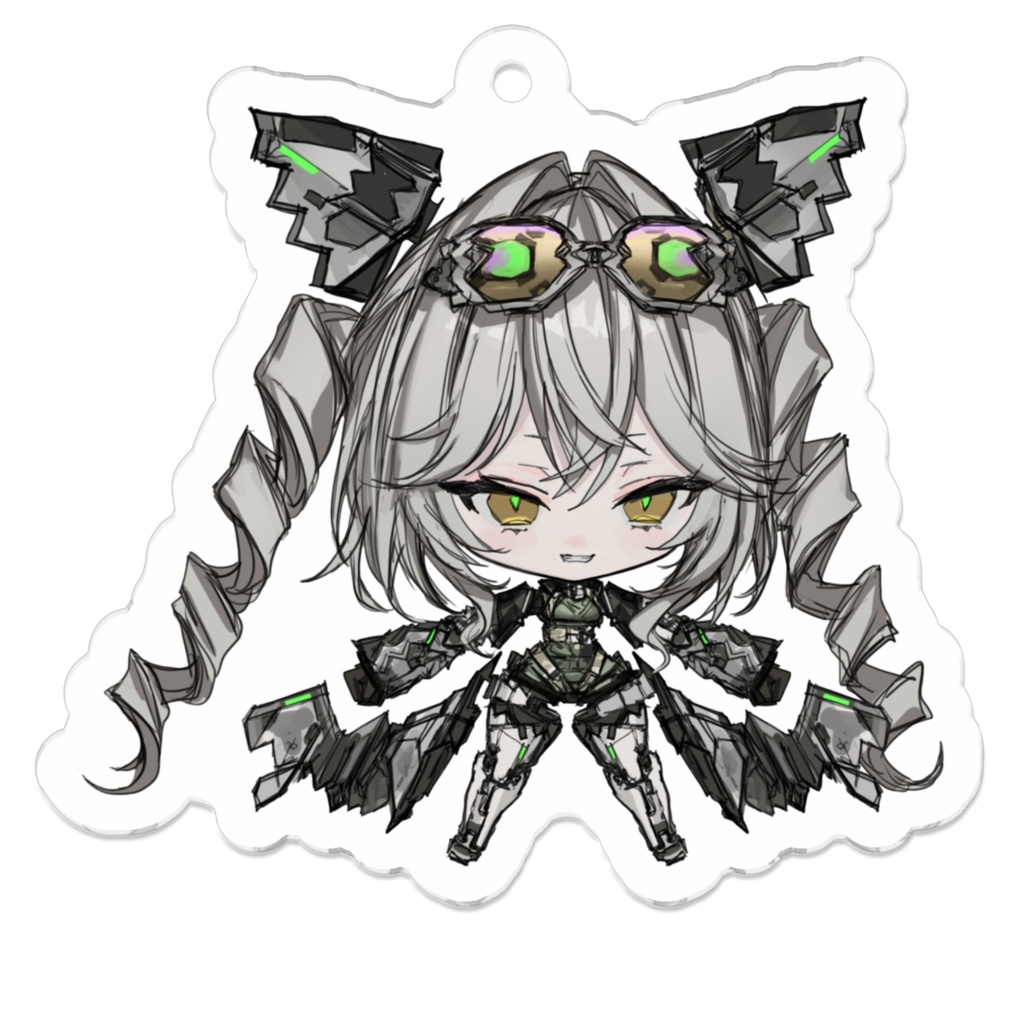 MP24ミニアクリルキーホルダー