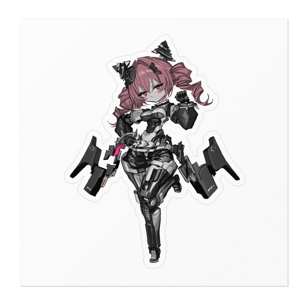 MP37ステッカー 10cm