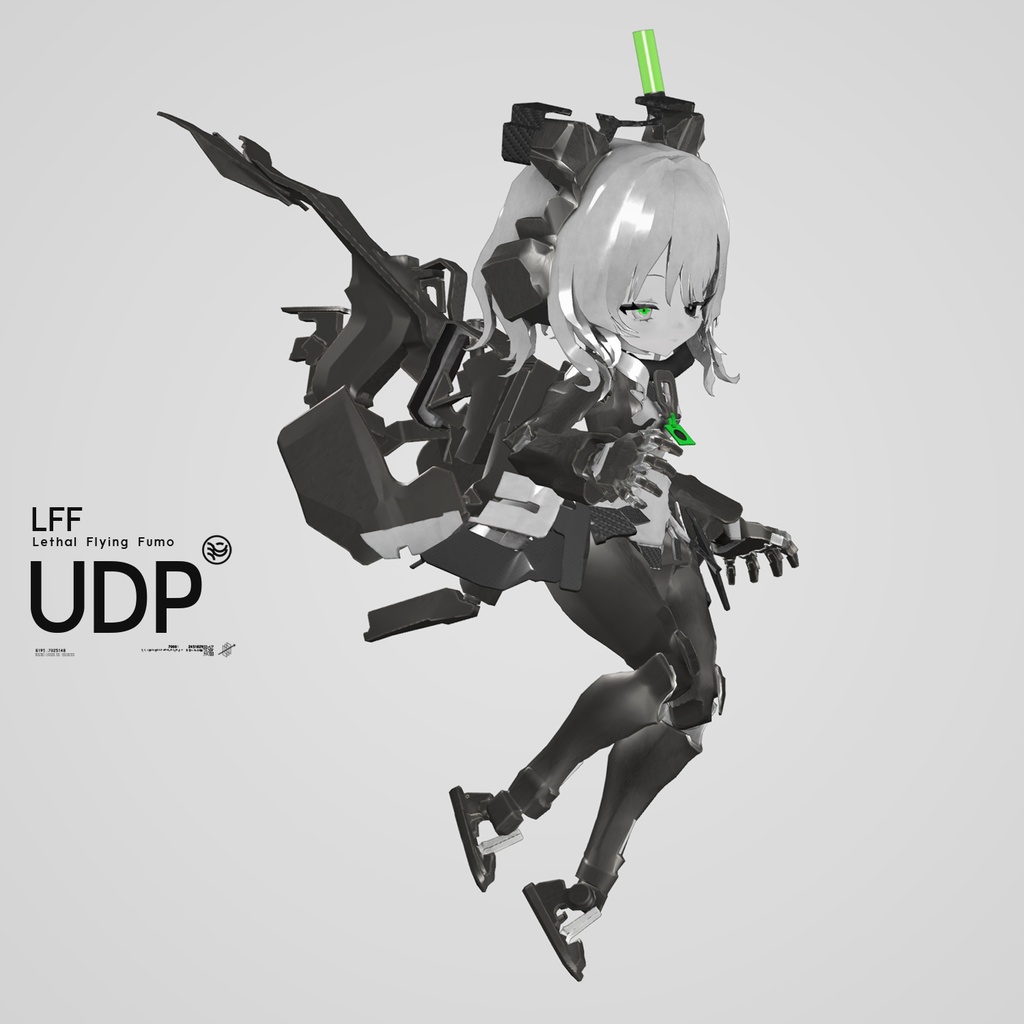オリジナル3Dモデル LFF UDP