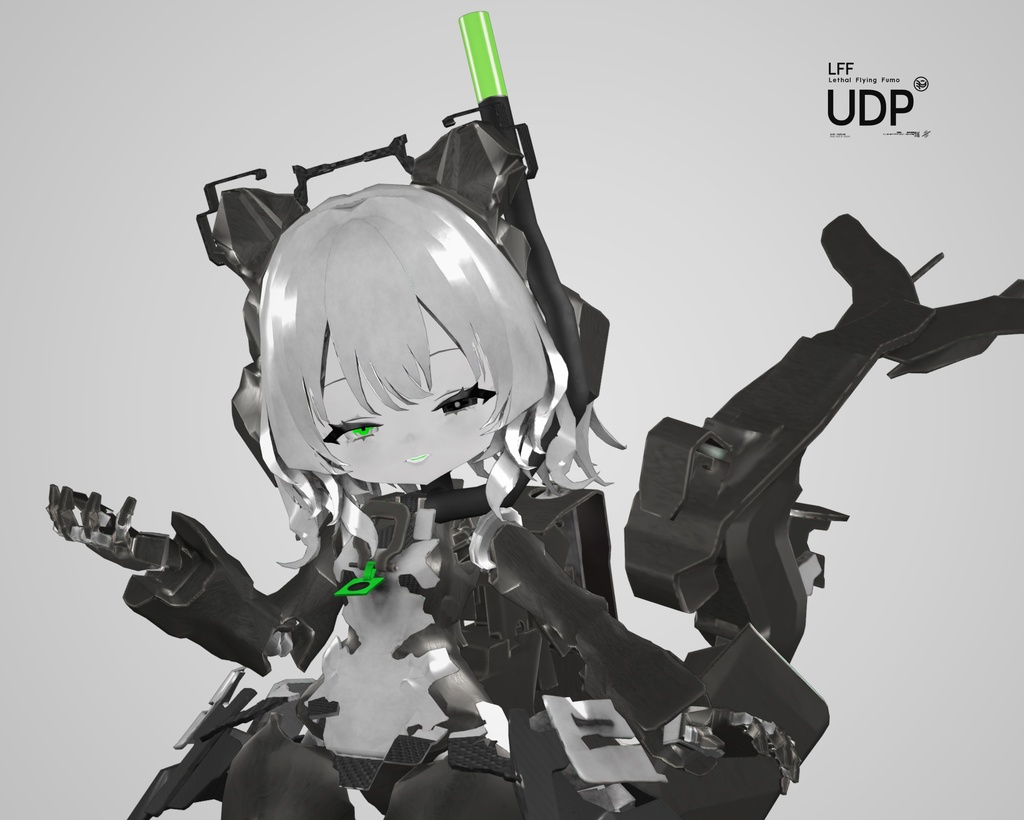 オリジナル3Dモデル LFF UDP