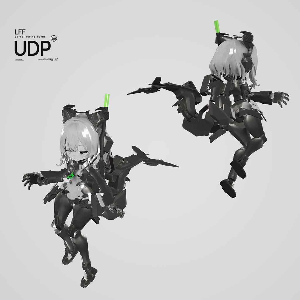 オリジナル3Dモデル LFF UDP