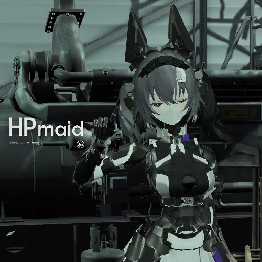 オリジナル3Dモデル HPmaid