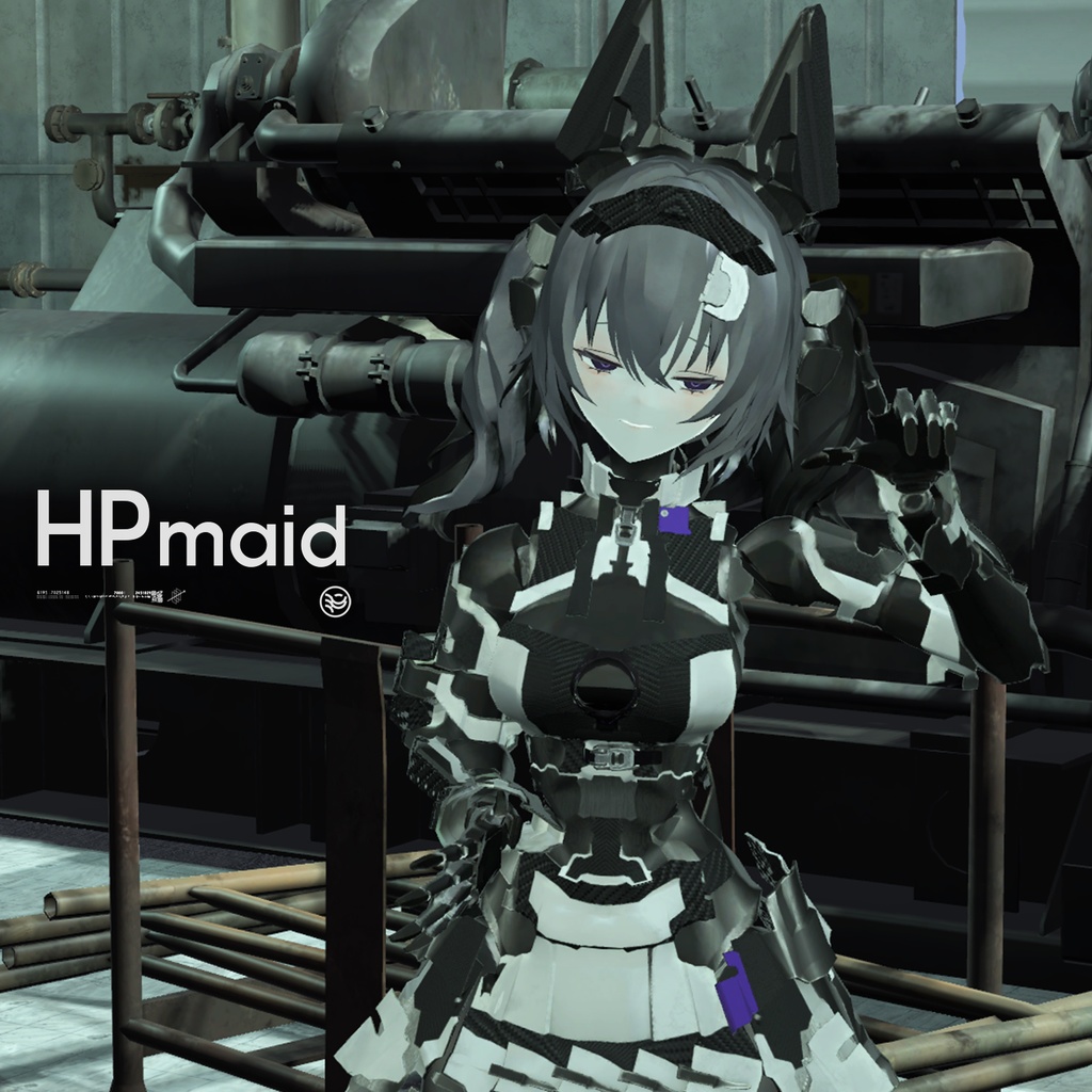 オリジナル3Dモデル HPmaid