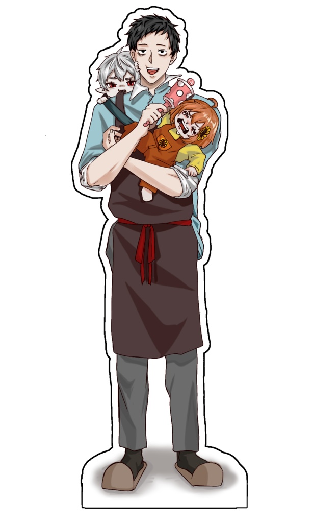 おかえりなさい子守り社（葛葉、本間ひまわり）