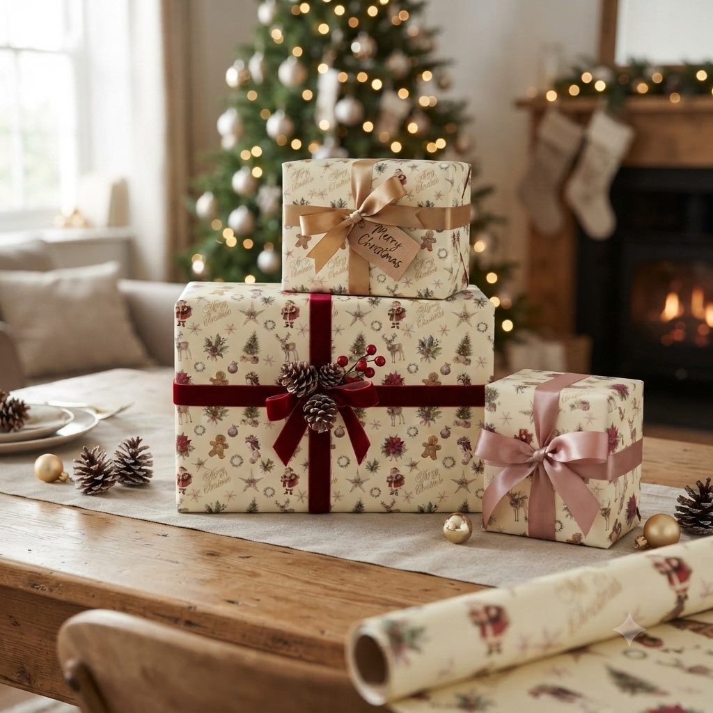 【クリスマス】大人かわいい デジタルペーパー20枚セット|シームレスパターン|Christmas Digital Paper