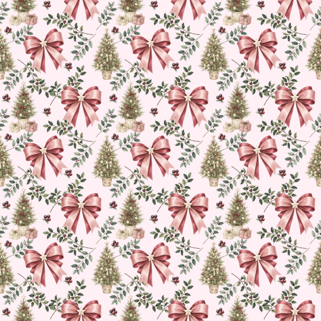 【クリスマス】大人かわいい デジタルペーパー20枚セット|シームレスパターン|Christmas Digital Paper
