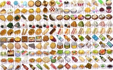 【ドット絵】料理素材第二弾(24×24サイズ)