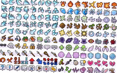 【ドット絵】スキルアイコン(24×24サイズ)