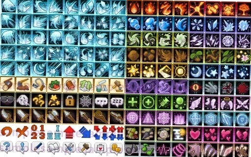 【ドット絵】スキルアイコン(32×32サイズ)