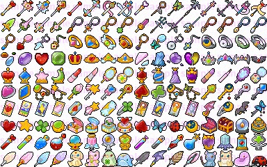 【ドット絵】魔法少女&魔女素材(24×24)と(32×32)