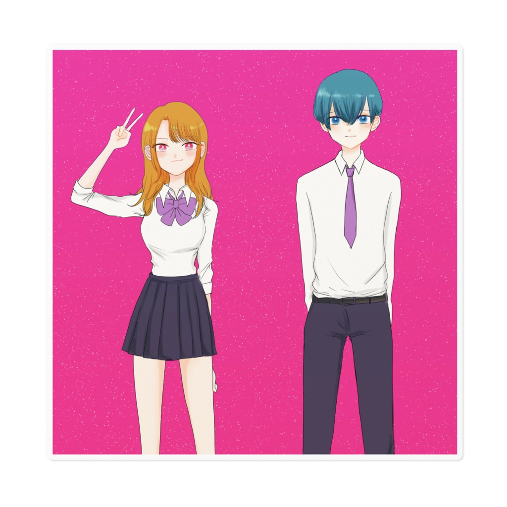 こがれる◎ステッカー