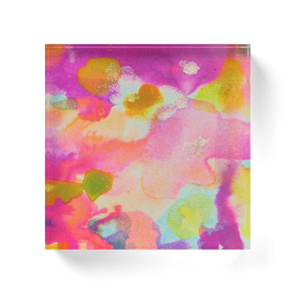 夢心地アクリルブロック