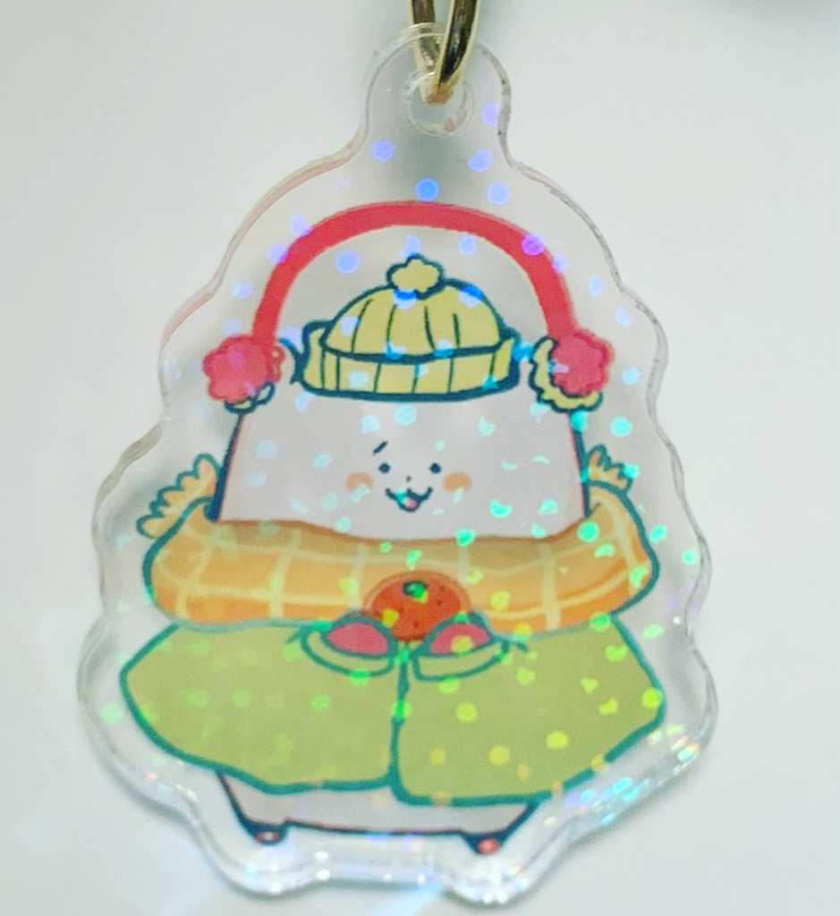いぬくまアクリルキーホルダー