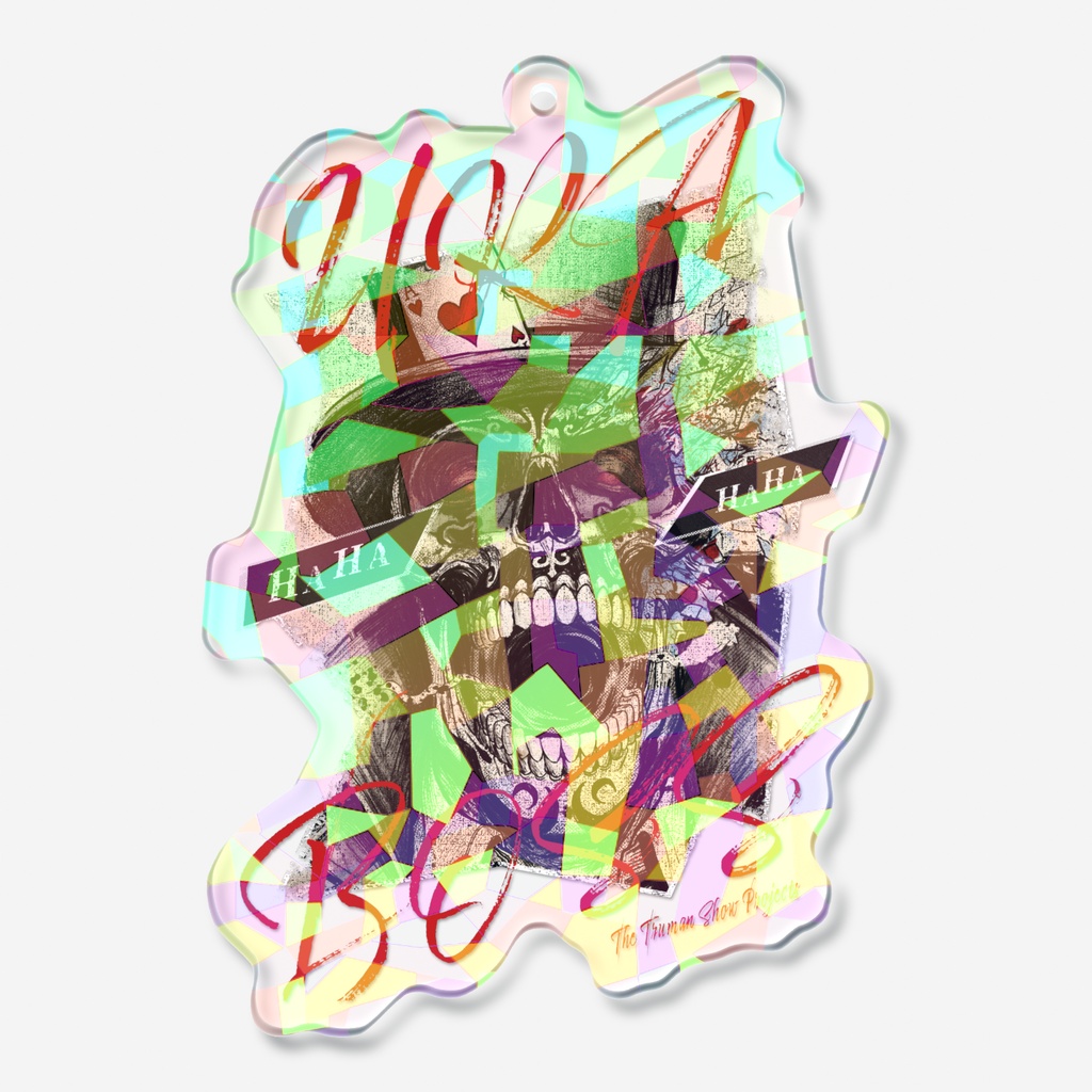 裏ボスHAHAホログラムアクキー