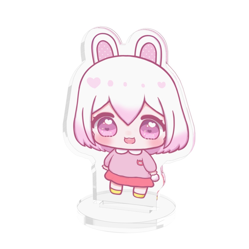 うさちゃんアクリルフィギュア