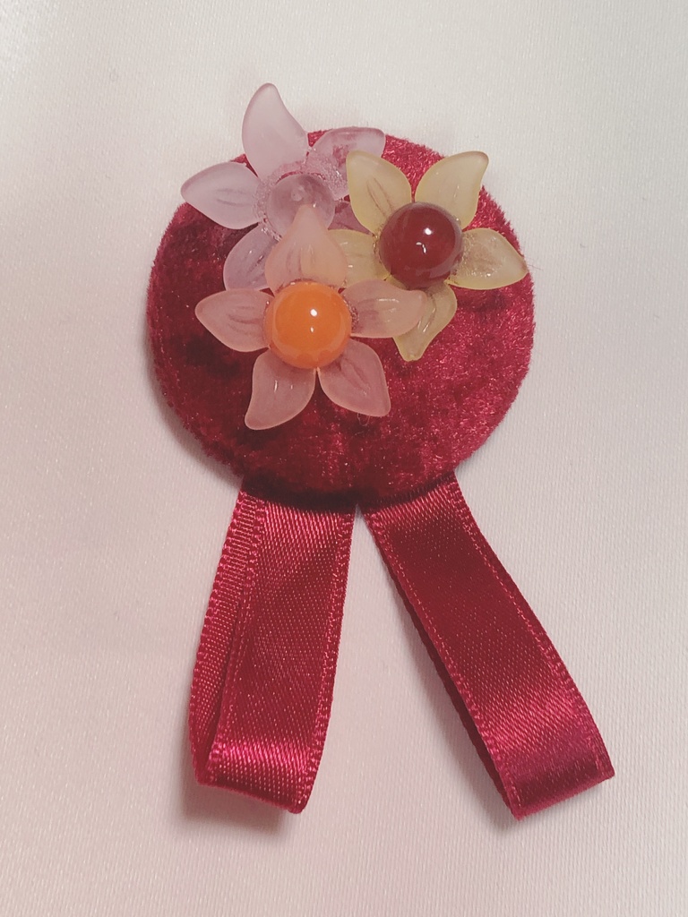 ウィクロス　花代イメージ　ブローチ