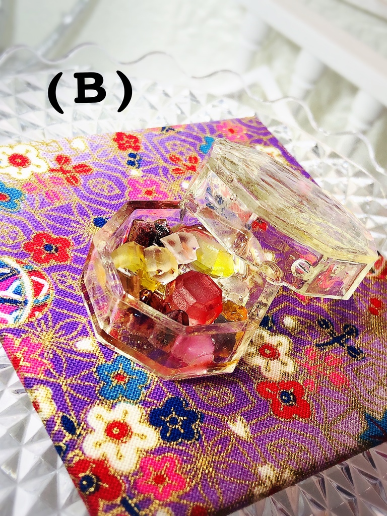 【B品】ミニチュアフード 約1/6サイズ 琥珀糖 飾り、ドールとの撮影などに♪