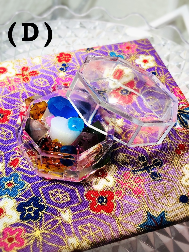 【B品】ミニチュアフード 約1/6サイズ 琥珀糖 飾り、ドールとの撮影などに♪