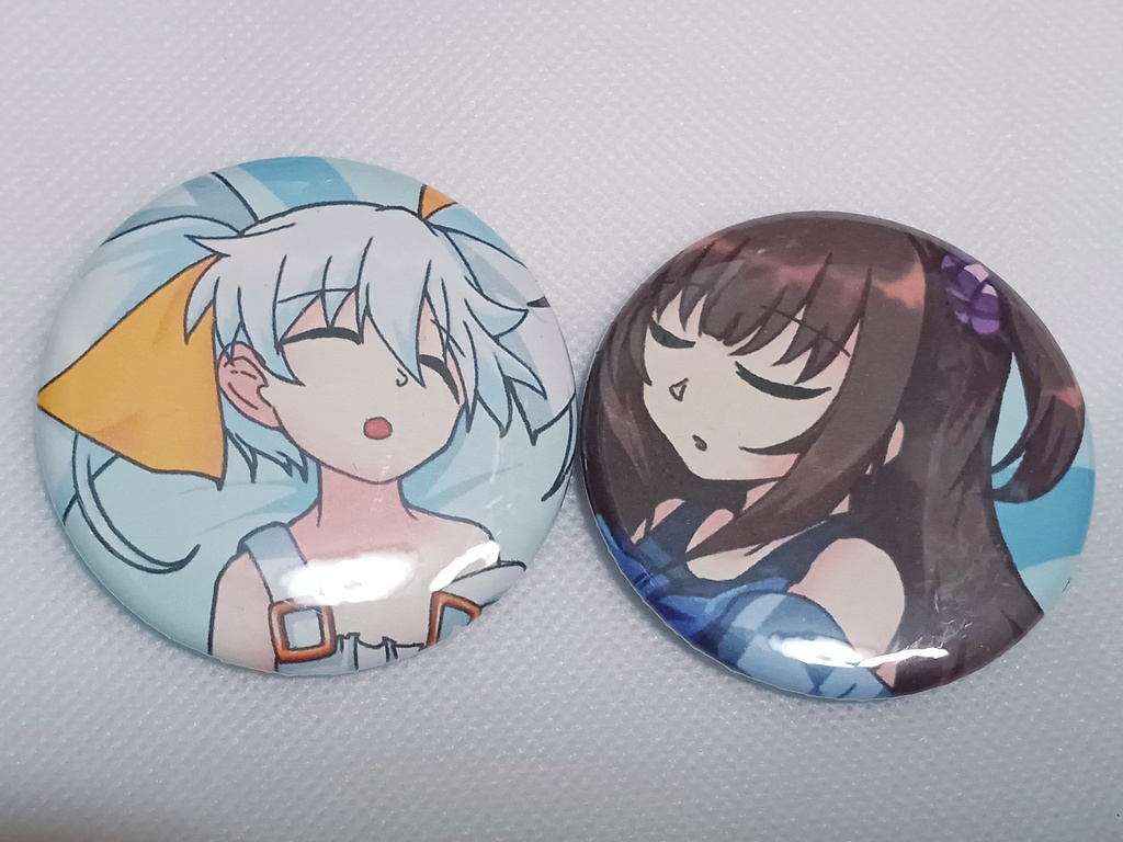 ウィクロス おやすみタマるう子 缶バッジセット