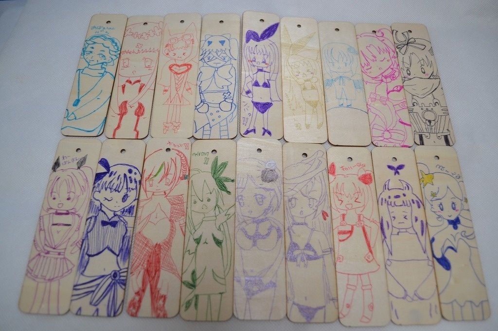 ウィクロス 一発描きしおり各種