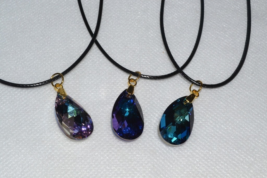 ウィクロス ルリグ、ルリグ色イメージ一粒物語 スワロフスキーネックレス 青系ルリグ