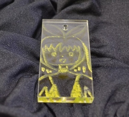 ウィクロス　アクリルキーホルダー直描き　リメンバ