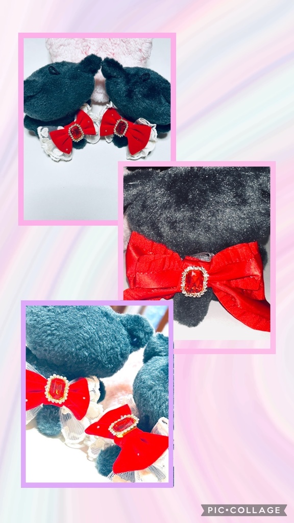 ちみ用 しっぽリボン