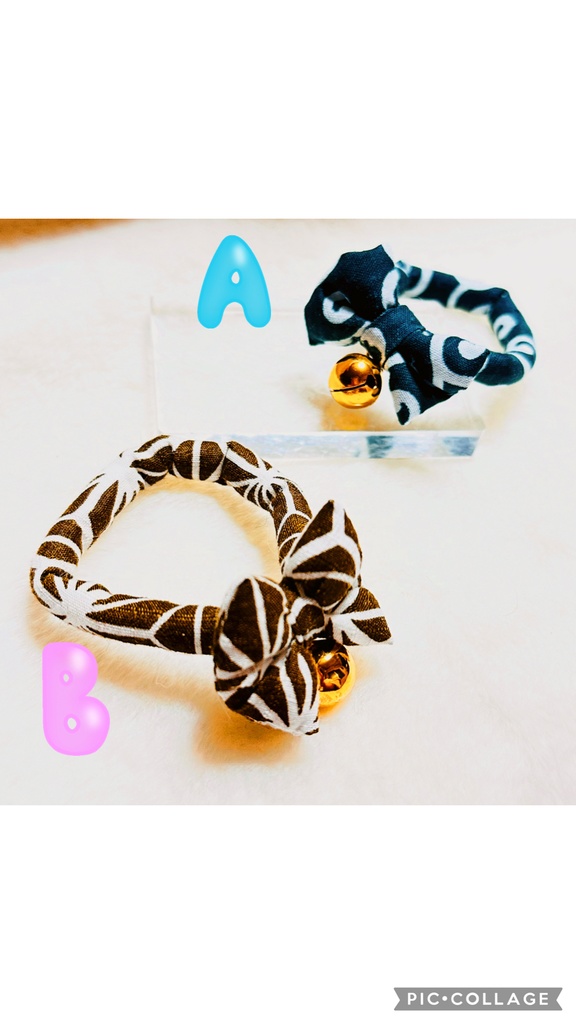 ちみけもちゃん和柄首輪