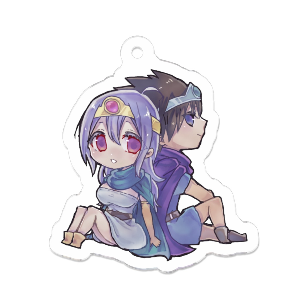 DQ3勇賢アクリルキーホルダー