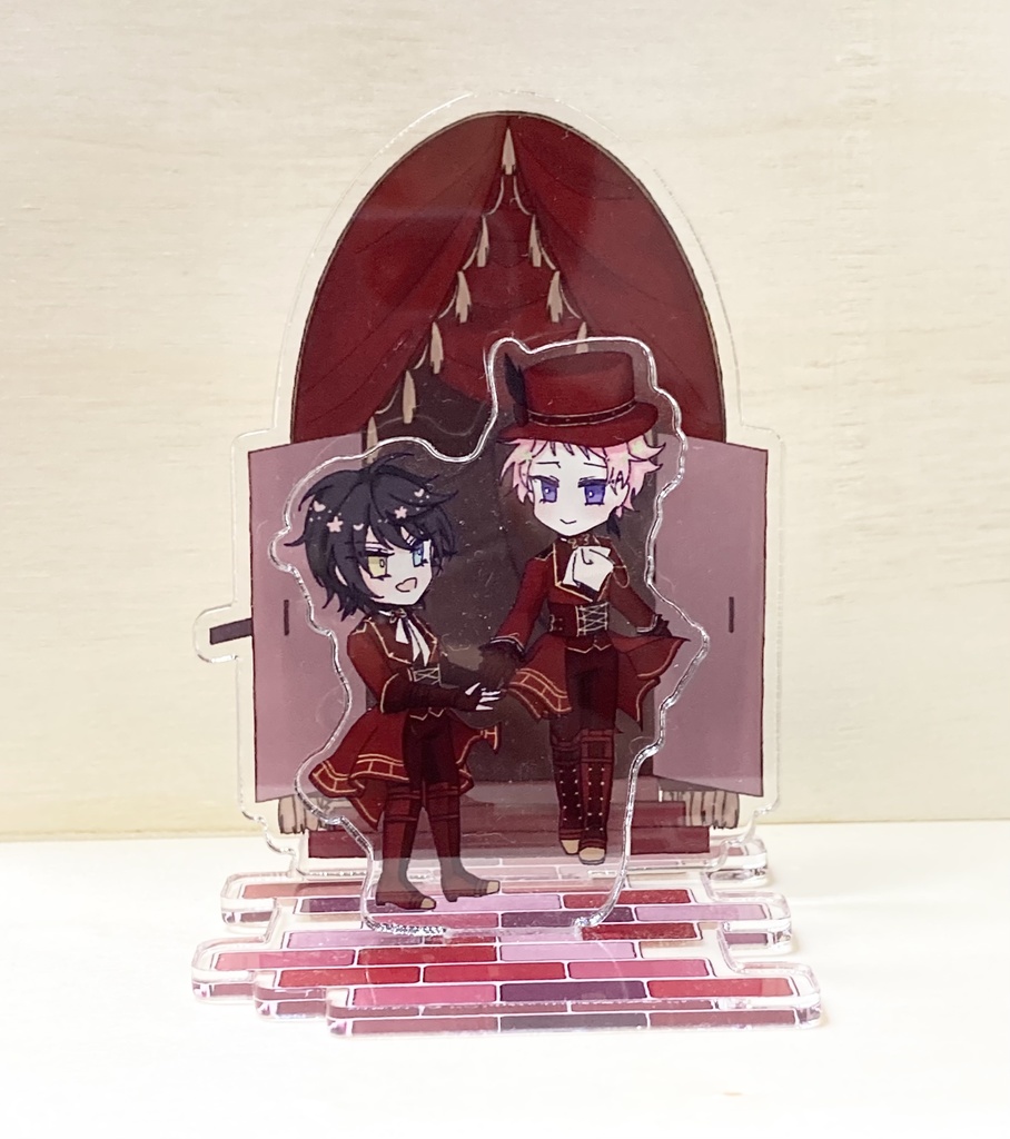 背景付きアクリルスタンド　みか宗