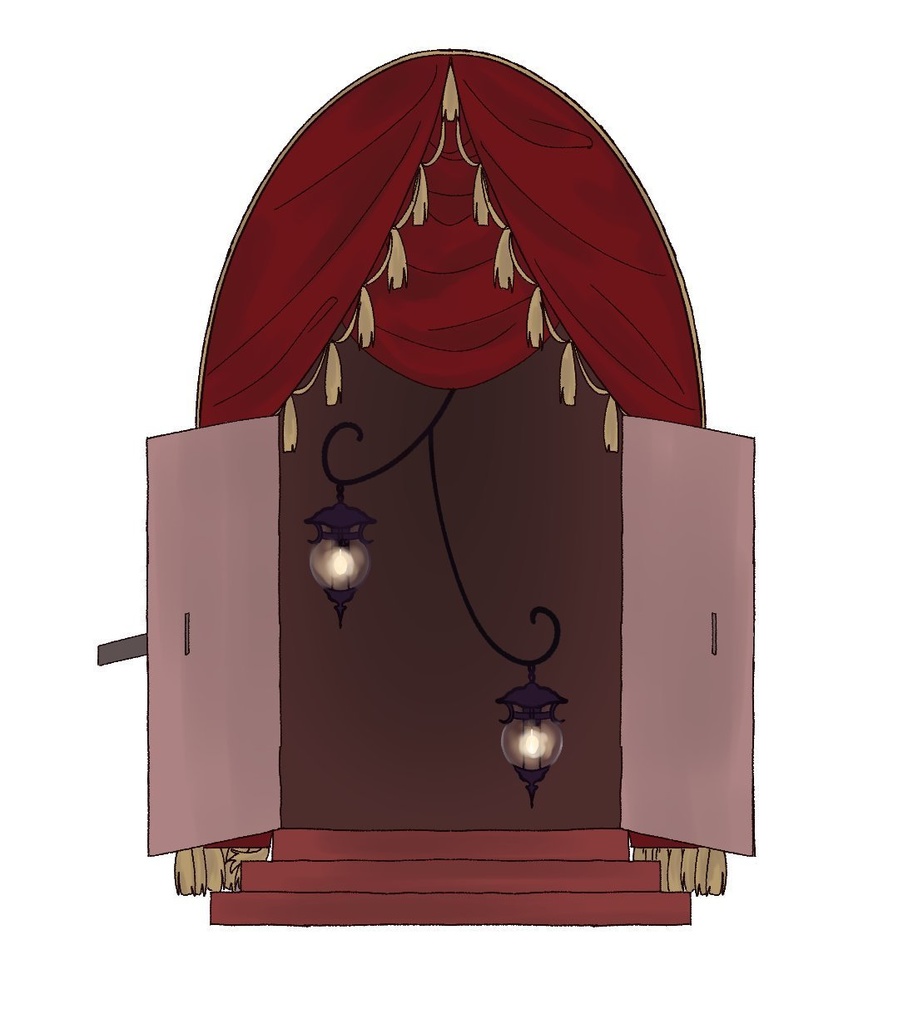 背景付きアクリルスタンド みか宗