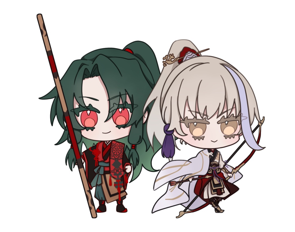 鄭弓アクリルキーホルダー