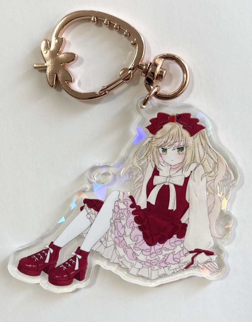 ホログラムアクリルキーホルダー