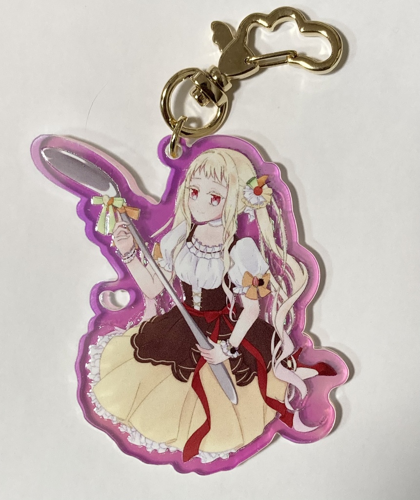 オーロラアクリルキーホルダー