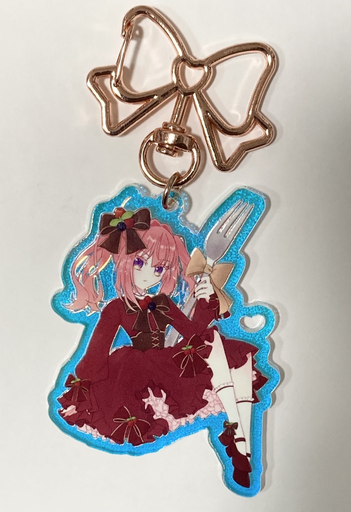 オーロラアクリルキーホルダー