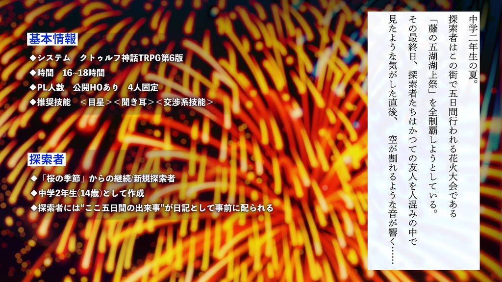 【PDF】クトゥルフ神話TRPG「陽炎」シナリオブック【SPLL:E190757】