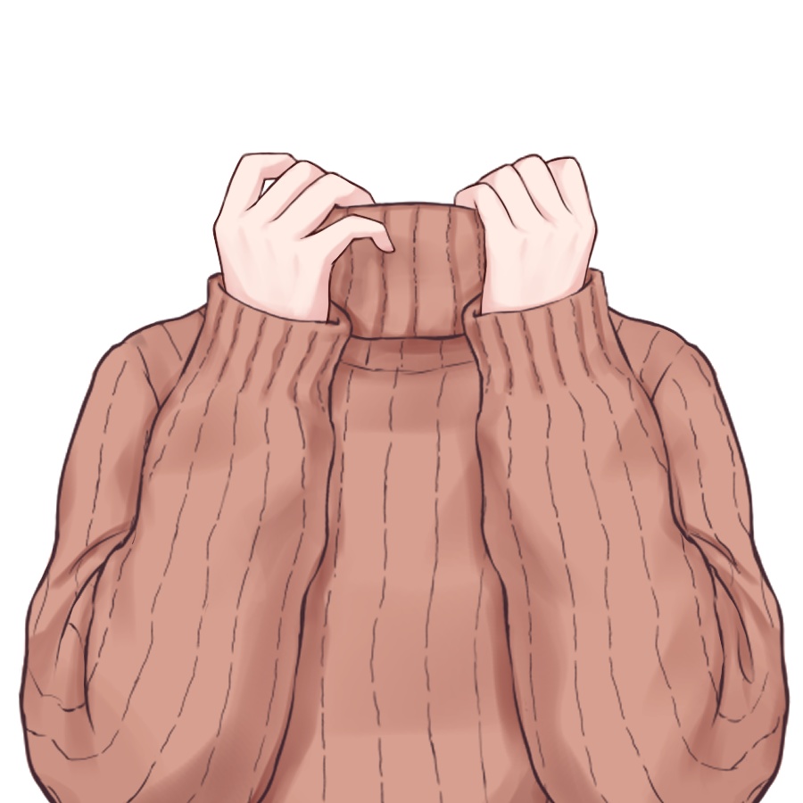 フリー素材PNG&PSDデータ【秋セーター8色】