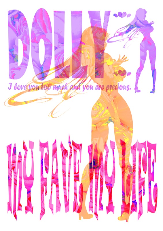 DOLLY Tシャツ(白)