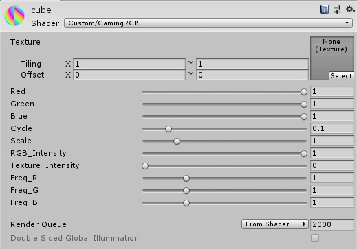 【無料】ゲーミング発光シェーダー Gaming RGB