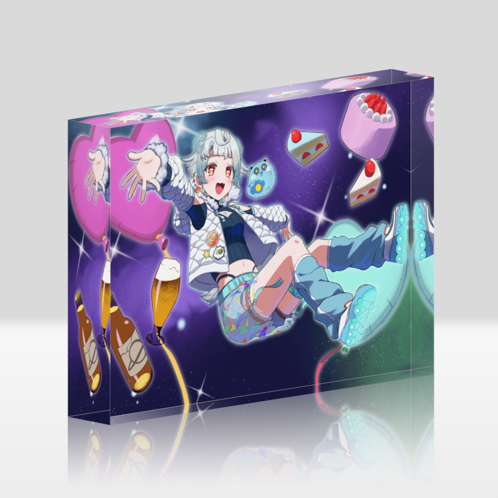 君乃めりぃ💙💭生誕祭2025 アクリルブロック