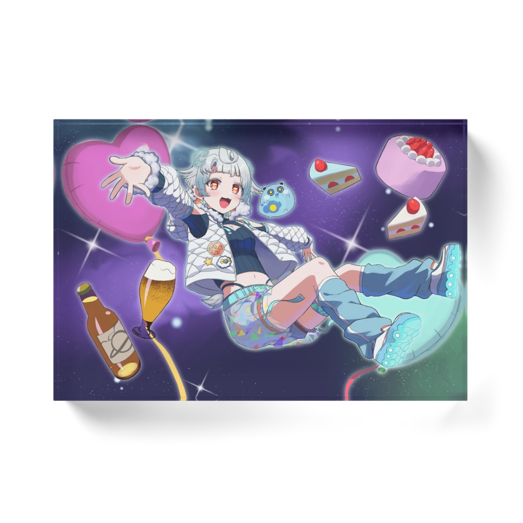 君乃めりぃ💙💭生誕祭2025 アクリルブロック