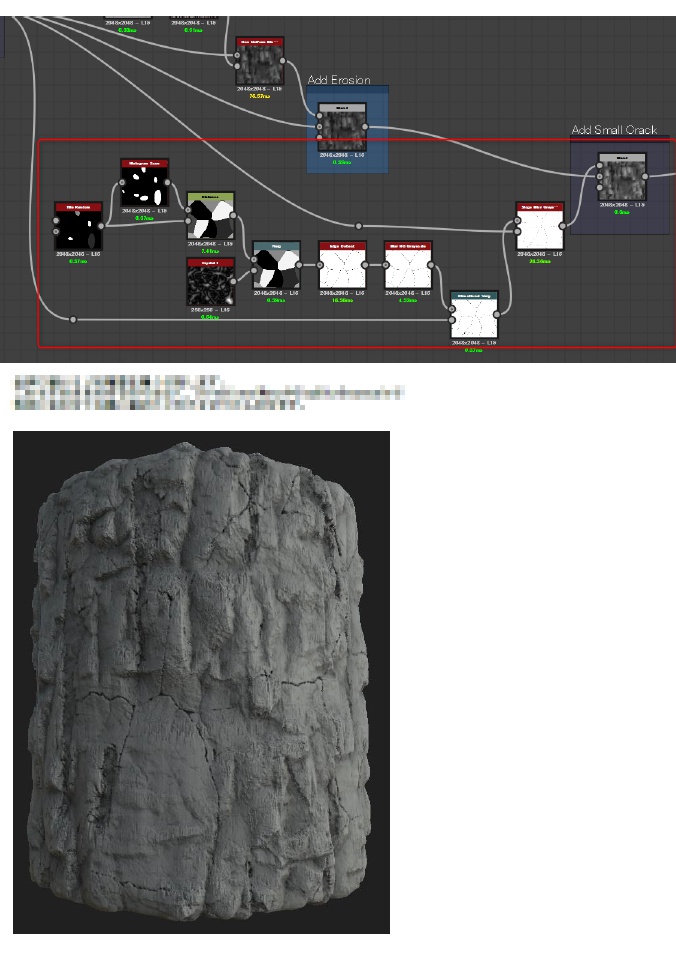 SubstanceDesignerでつくるマテリアルvol.2 【崖】