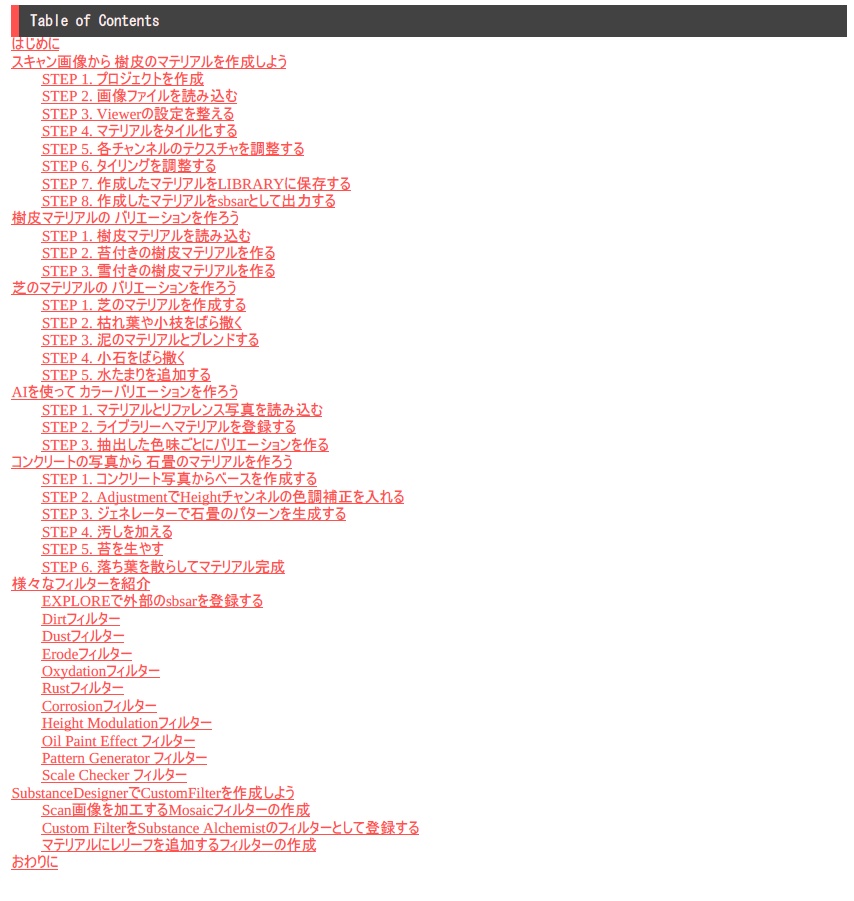 はじめてのSubstanceAlchemistマテリアルデザイン超入門