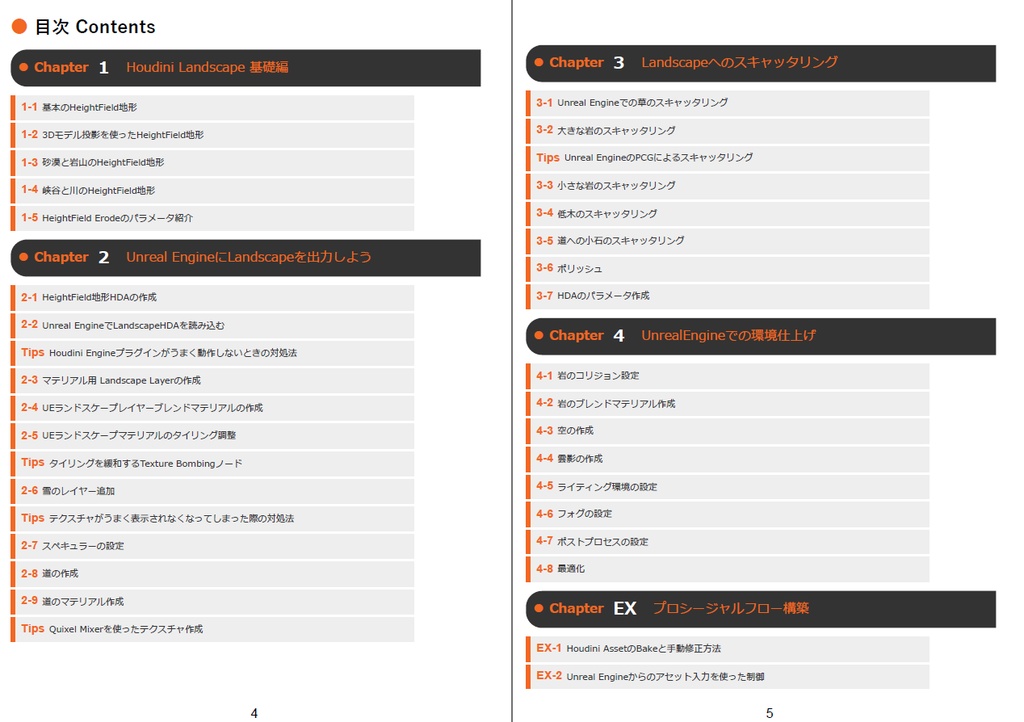 背景アーティストのためのUnrealEngine5とHoudiniでつくるプロシージャルランドスケープ実践入門