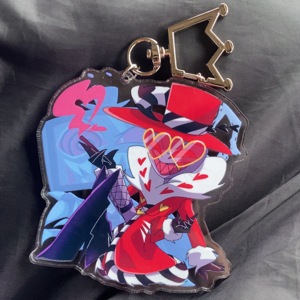 素晴らしい価格 hazbinhotel ヴァレンティノ アクリルキーホルダー 