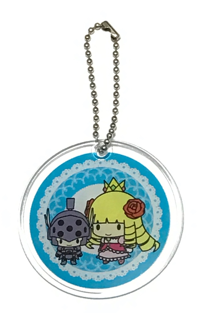 ケリ姫やわらかクリアチャーム